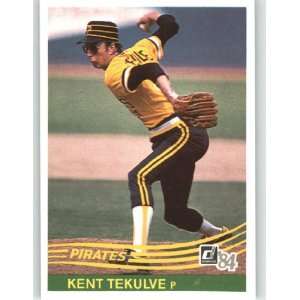  1984 Donruss #410 Kent Tekulve   Pittsburgh Pirates 