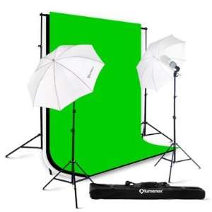  Lumenex Studio 840W Photography Lighting Light Kit + 10 x 