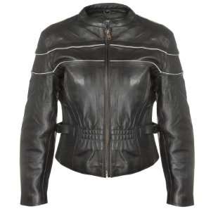  Xelement XS 7035 Womens Premium Leather Motorcycle Jacket 