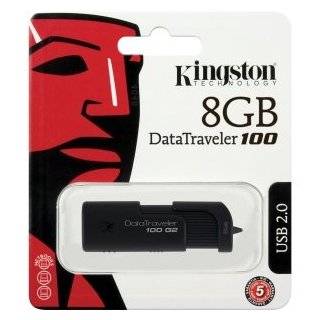Kingston Digital Inc. 8GB DataTraveler 100 Generation2 2.0 USB Flash 