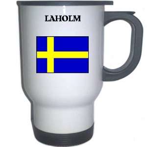  Sweden   LAHOLM White Stainless Steel Mug Everything 
