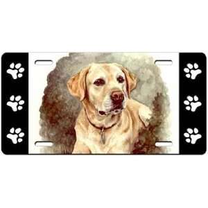 Labrador Retriever License Plate
