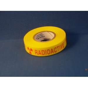 Lab Hazard  Radioactive Warning Labels (125 labels per roll)  