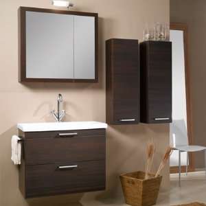 Iotti L13 Contemporary Vanity Set with Medicine Cabinet and Sink L13 
