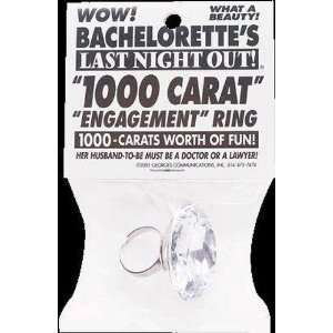 Bundle 1000 Carat Ring and 2 pack of Pink Silicone Lubricant 3.3 oz