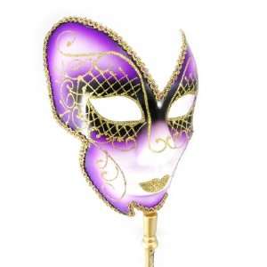  Mask Carnaval De Venise purple golden.