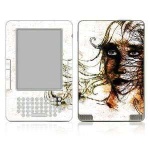   Kindle DX Skin Decal Sticker   Hiding Everything 