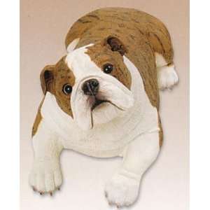   Bulldog Puppy Life Size K 9 Kreations Statue (Brindle)