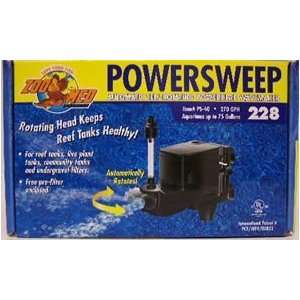   850 03228 Zoo Med Power Sweep Aquarium Pump 228  270 GPH