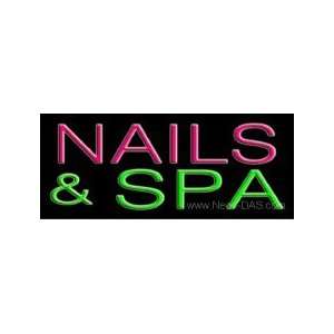 Nails Spa Neon Sign 10 x 24