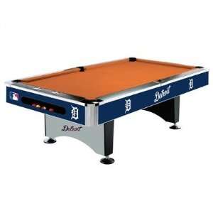 Detroit Tigers MLB Pool Table 