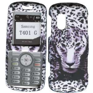  White Leapord Samsung T401G TracFone, Straight Talk Prepaid Net 10 