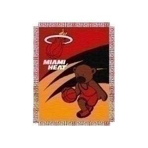  Miami Heat Woven Baby Blanket 36 x 48