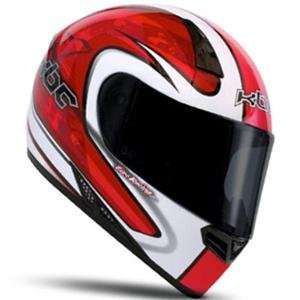  KBC V Zero Helmet   Small/Red/White Automotive