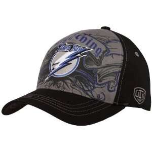  Old Time Hockey Tampa Bay Lightning Black Sparrow Flex Hat 