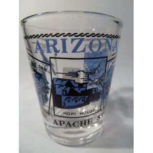 Arizona Scenery Blue Shot Glass