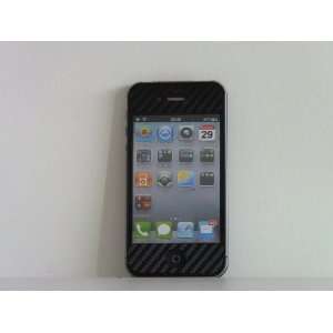  iPhone 4S Scratch Proof Protective Covering (Black Carbon 