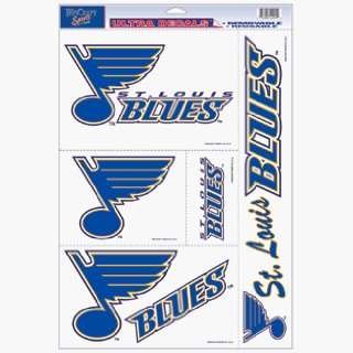  St Louis Blues Static Cling Decal Sheet ** Sports 