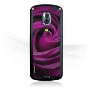   Design Skins for Motorola E398   Purple Rose Design Folie Electronics