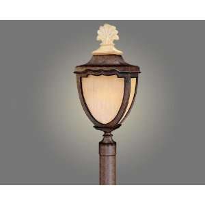  HILLCREST 3LT POST LANTERN BRICKSTONE