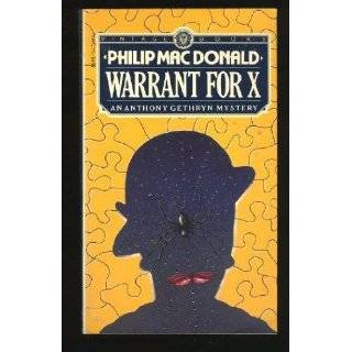 Warrant For X (An Anthony Gethryn Mystery) by Philip MacDonald (Sep 12 