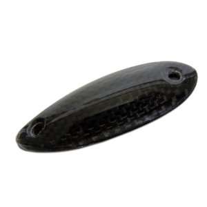 Real Hand Laid Carbon Fiber Honda Antenna Block Off Delete Plate Cover 
