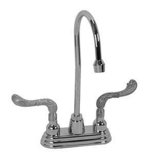 Brass BAR 242MN MN Matte Nickel Bathroom Sink Faucets 4 Centerset Bar 
