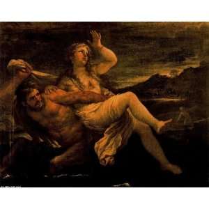 Hand Made Oil Reproduction   Luca Giordano   32 x 26 inches   The 
