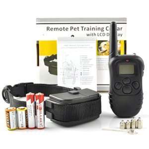  Remote Pet Trainer LCD display Dog Electric Training Collar 