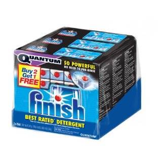 Finish Automatic Dishwasher Detergent, Quantum Base, 25 Bases, 3 Count
