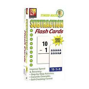  Timed Math Subtraction Flash Cards Toys & Games