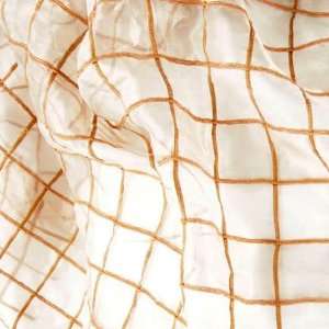  54 Wide Silk Organza Windowpane Natural Fabric By The 