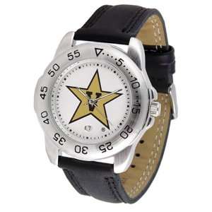   Commodores NCAA Sport Mens Watch (Leather Band)