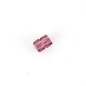  6mm Dark Amethyst Faceted Pony Glass Bead Arts, Crafts & Sewing