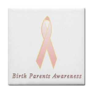 Birth Parents Awareness Ribbon Tile Trivet
