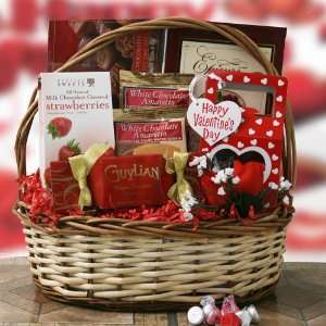 My Sweet Valentine Valentines Gift Basket  Grocery 