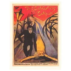   of dr. caligari Movie Poster, 11 x 15.5 (1920)