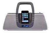 iLive iB209 Portable Speaker System for iPod with AM/FM Radio (Black)