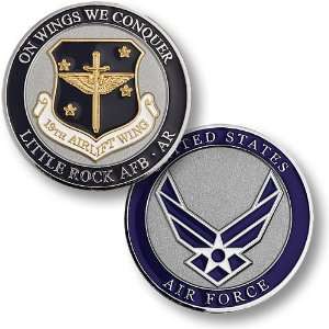  19th Airlift Wing, Little Rock AFB Challenge Coin 