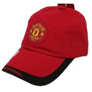 MANCHESTER UNITED SOCCER OFFICIAL LOGO YOUTH CAP HAT  