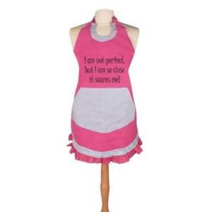   Vintage Style I Am Not Perfect Kitchen Cooks Apron