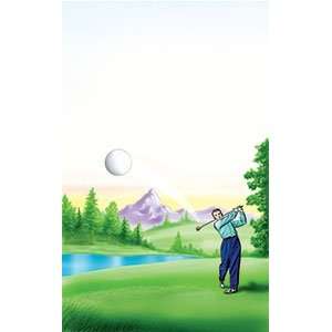   Paper   Country Club Themed Golf Design   100/Pack 