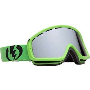   Snow Goggles Eyewear   Lime   Bronze/Silver Chrome / One Size Fits All