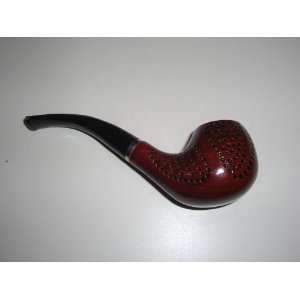   Crafted Wooden Tobacco Smoking Pipe Comes New in Box 