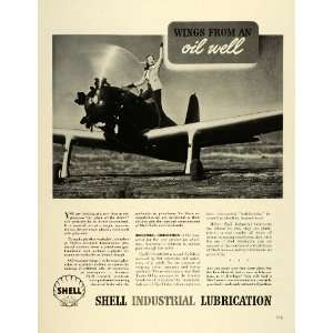  1941 Ad Shell Industrial Lubrication Research Science 