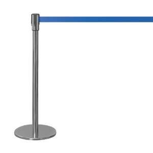 United Visual Products Presidential Series Belt Stanchion   Chrome 