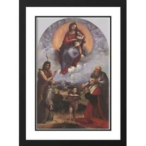   Framed and Double Matted The Madonna of Foligno