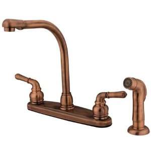 Elements of Design EB756SP Magellan 8 High Arch Kitchen Faucet with 