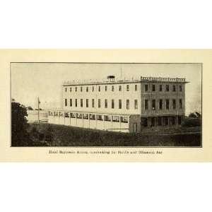  1912 Print Hotel Bayocean Annex Architecture Lodging 
