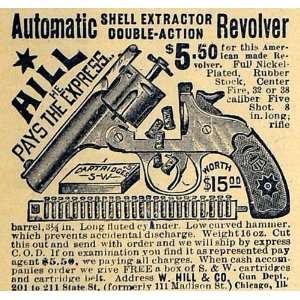   Extractor Double Action Revolver   Original Print Ad